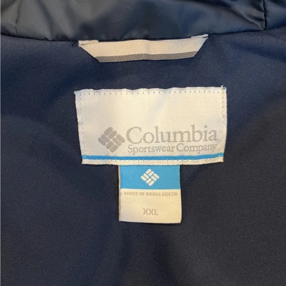 Columbia Pointe Clear Jacket Mens XXL Blue Insulated Snow Skiing Snowboard 2XL - Picture 2 of 16